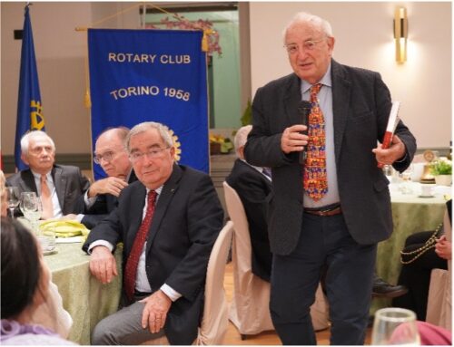 Il Rotary che unisce ed emoziona: Franco Avicolli ricorda il momento condiviso con gli amici rotariani.