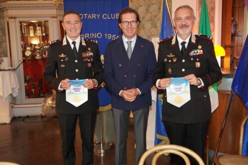 Incontro con il Gen. Andrea Paterna e il Gen. Luciano Calabrò